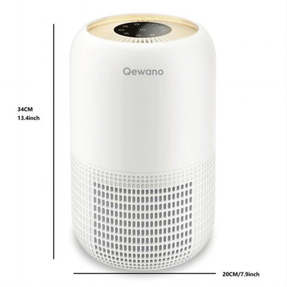 Air Purifiers for Home Large Room up to 1120sq.ft, H13 True HEPA Air Purifiers for Pets Hair, Dander, Smoke, Dust, Pollen, Odor, Sleep Mode, Timer, Night Light Air Cleaner, White - Discount Msrp 
