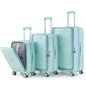 Luggage Sets 3 Piece(20/24/28), Expandable Carry On Luggage with TSA Lock Airline Approved, 100% PC Hard Shell and Lightweight Suitcase with Front Pocket and Spinner Wheels - Discount Msrp 