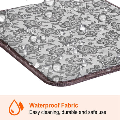 Pet Heating Pad Dog Cat Electric Heating Mat Waterproof Adjustable Warming Blanket - Discount Msrp 
