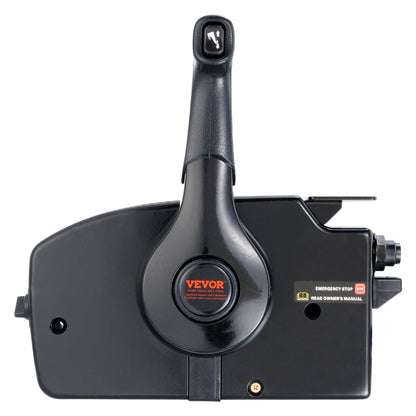 VEVOR Boat Throttle Control, 881170A13 Side-Mounted Outboard Remote Control Box for Mercury PT 4-Stroke, Marine Throttle Control Box with Power Trim Switch, 16.6 ft Harness 14 Pin, and Lanyard - Discount Msrp 