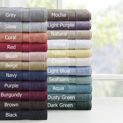 100% Cotton 8 Piece Antimicrobial Towel Set - Discount Msrp 