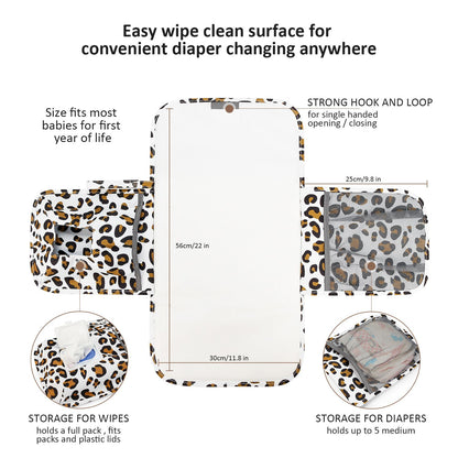 Baby changing diaper pad mother and baby travel portable waterproof diaper pad multifunctional wet wipes bag mommy bag accessories - Discount Msrp 