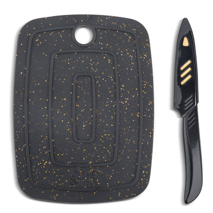 Bar Board with Knife, 2-Piece Set - Discount Msrp 