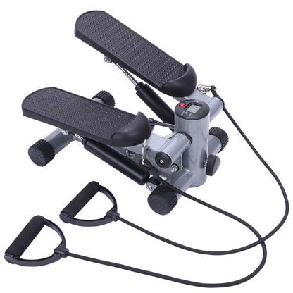 S025 Aerobic Fitness Step Air Stair Climber Stepper Exercise Machine New Equipment Silver - Discount Msrp 
