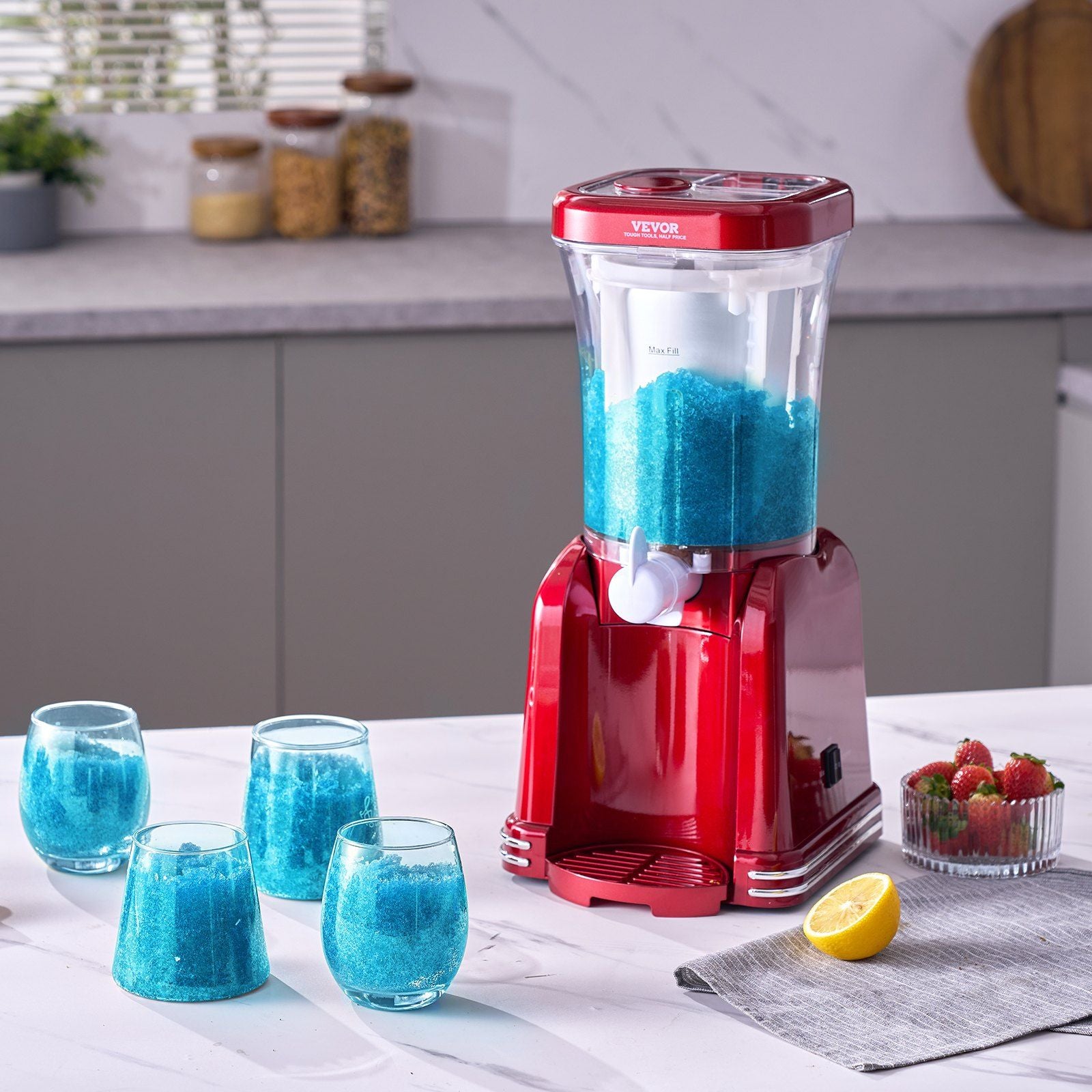 Slushy Machine for Home Margarita Slush Maker 32oz Smoothie Frozen Drink Maker - Discount Msrp 
