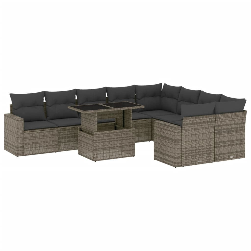 Garden Sofa Set Grey - Discount Msrp 