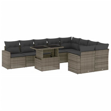 Garden Sofa Set Grey - Discount Msrp 