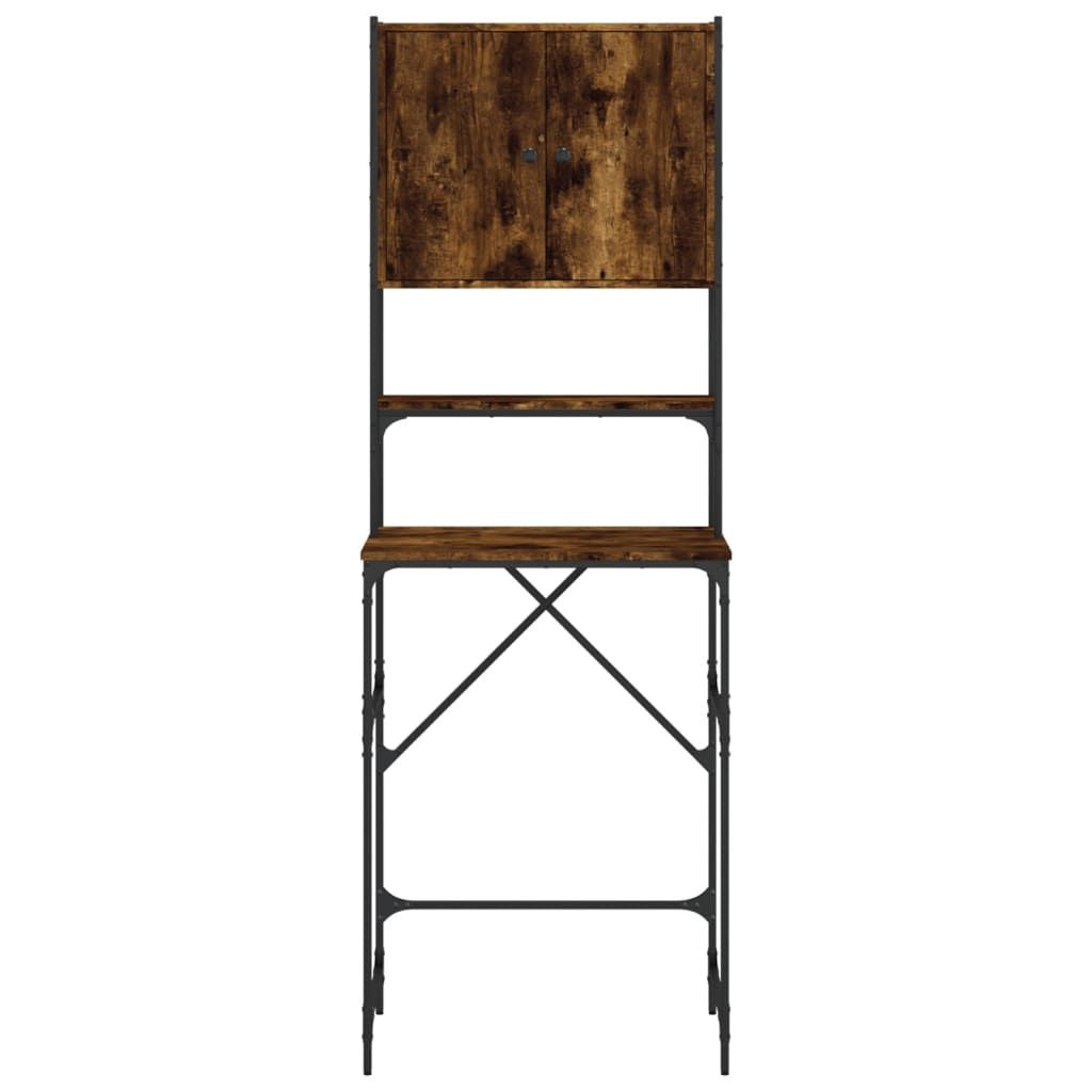 Washing Machine Cabinet Smoked Oak 26.8"x19.1"x76.4" - Discount Msrp 