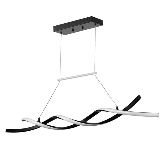 VEVOR Modern Chandelier Light Fixtures Dimmable LED Pendant Light Remote Control - Discount Msrp 
