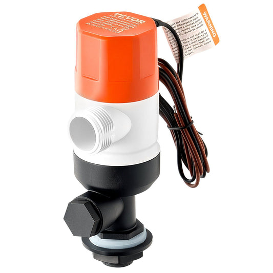 Livewell Pump for Boat 12V 800 GPH Livewell Aerator Pump Straight 2 Inlets - Discount Msrp 