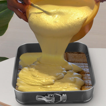 Non Stick Springform Cake Pan Leakproof 9in 10in 11in Bakeware Pan with Removable Bottom 3Pcs Per Set - Discount Msrp 