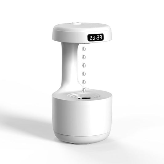 Anti-gravity Air Humidifier Water Drop Aromatherapy Humidifiers; Anti-Gravity Humidifier with Clockwork Drip Diffuser; Levitating Drip - Discount Msrp 