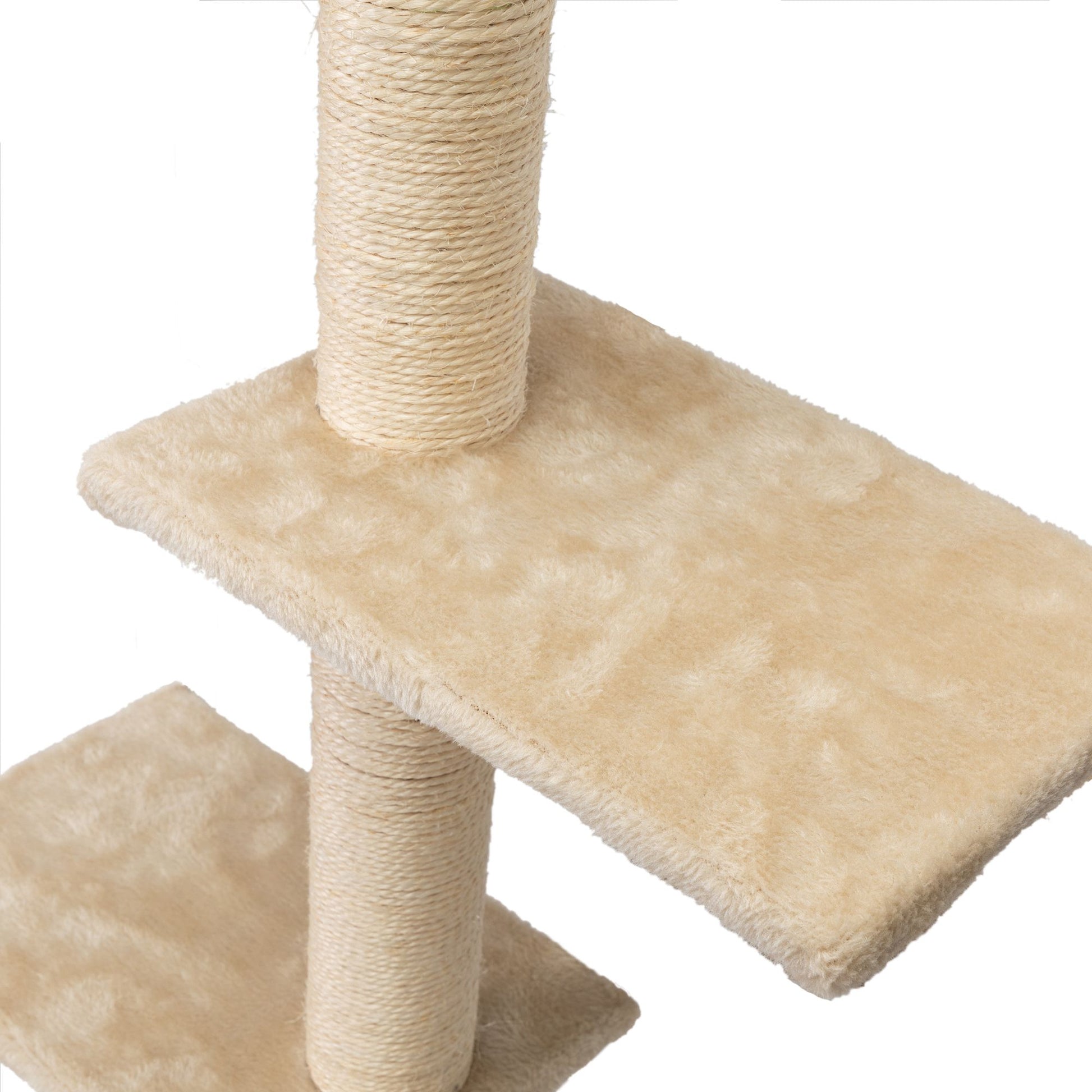 5 Pcs Wall Mounted Cat Climber Set; Floating Cat Shelves and Perches; Cat Activity Tree with Scratching Posts; Modern Cat Furniture - Discount Msrp 