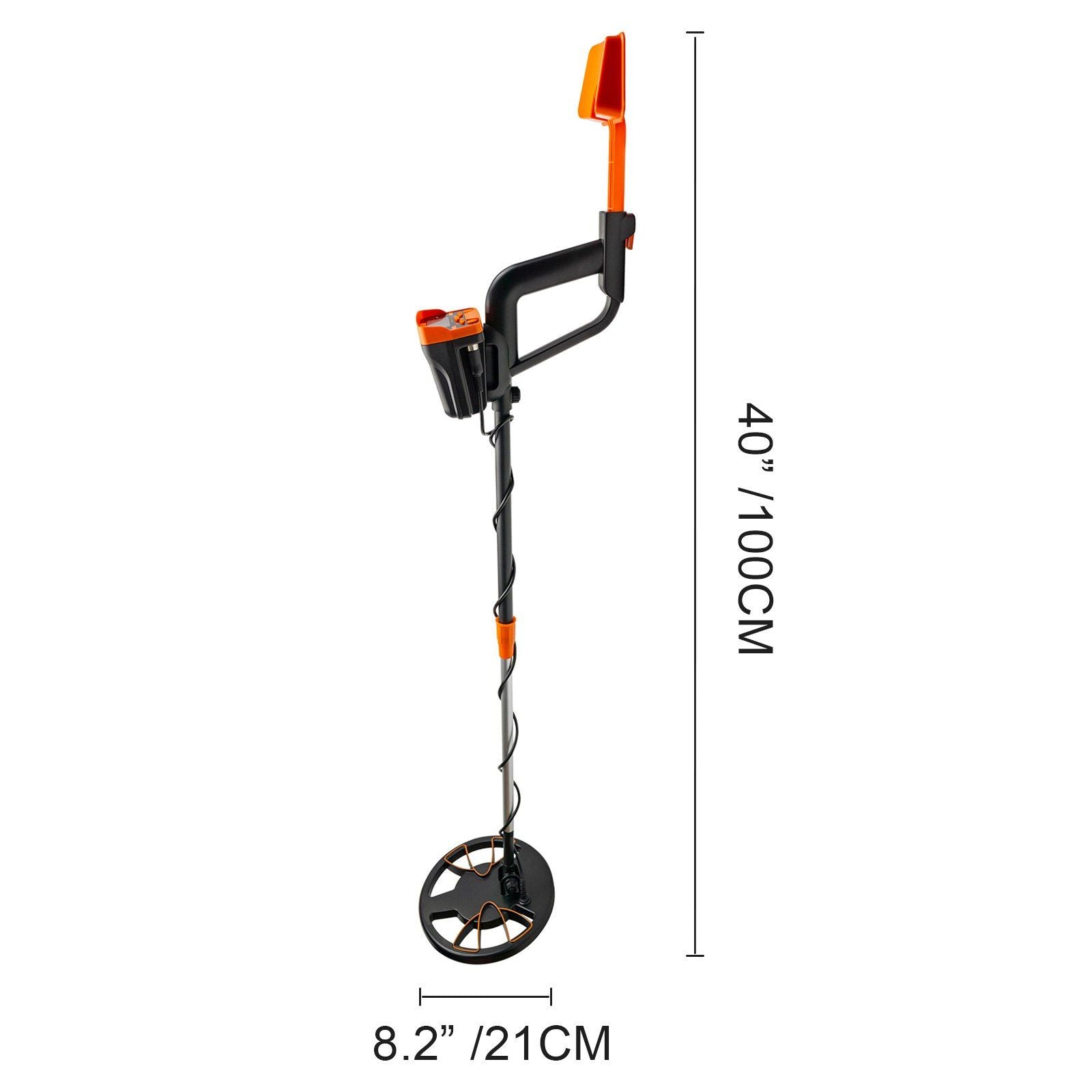 VEVOR Metal Detector Waterproof Disc Metal detectors Underwater Underground high Accuracy LCD Display Metal Detector for Adults and Children Headphone Automatic Detector (Yellow 3010) - Discount Msrp 