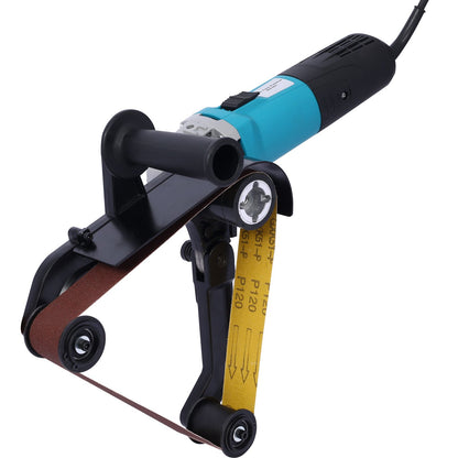 Stainless steel Tube Belt Sander Polisher,pipe sander,belt grinder,110V 1300W with Alumina Oxide Sanding Grinding and Polishing - Discount Msrp 