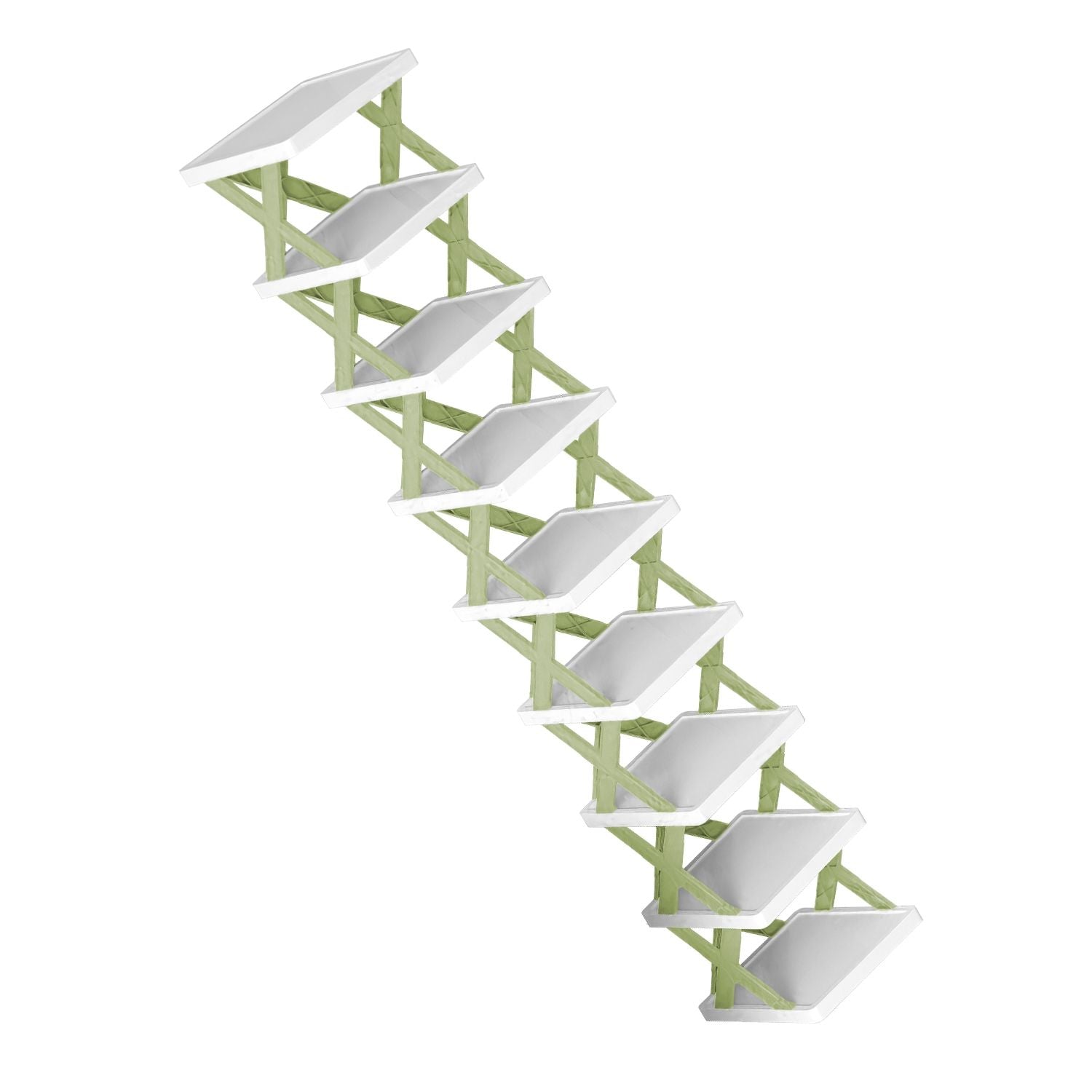 9Tier Narrow Entryway Shoe Rack Plastic Vertical Shoe Organizer Space Saving Free Standing Shoes Storage Shelf Closet Hallway - Discount Msrp 