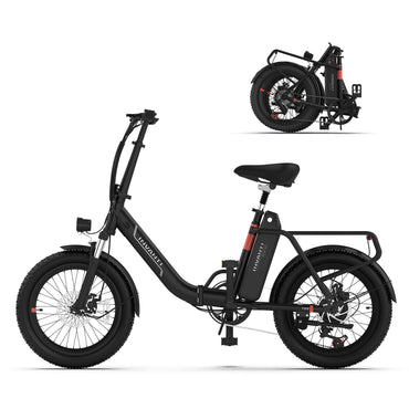 INVANTI EB11 Electric Bike 500W Folding Bike 48V 10.4AH 7S Shimano Electric Bicycle - Discount Msrp 