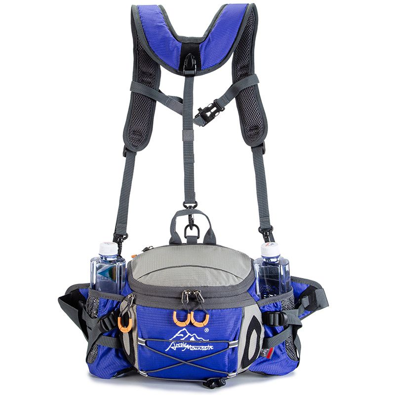 Sports Fanny Pack Canteen Outdoor Multi-functional Hiking Backpack Tourism Large-capacity Climbing Equipment - Discount Msrp 