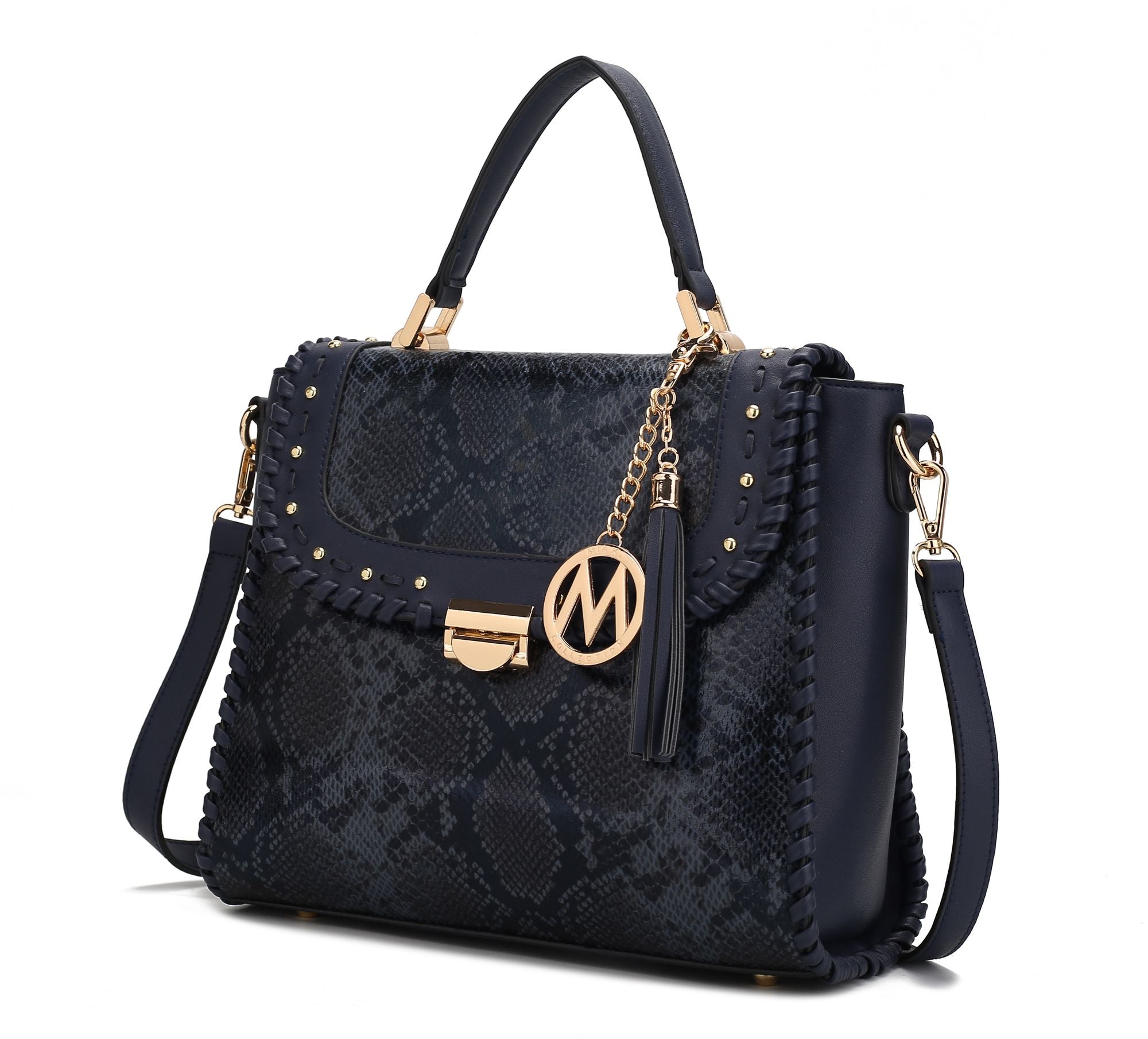 MKF Collection Lilli Satchel Handbag Women by Mia k - Discount Msrp 