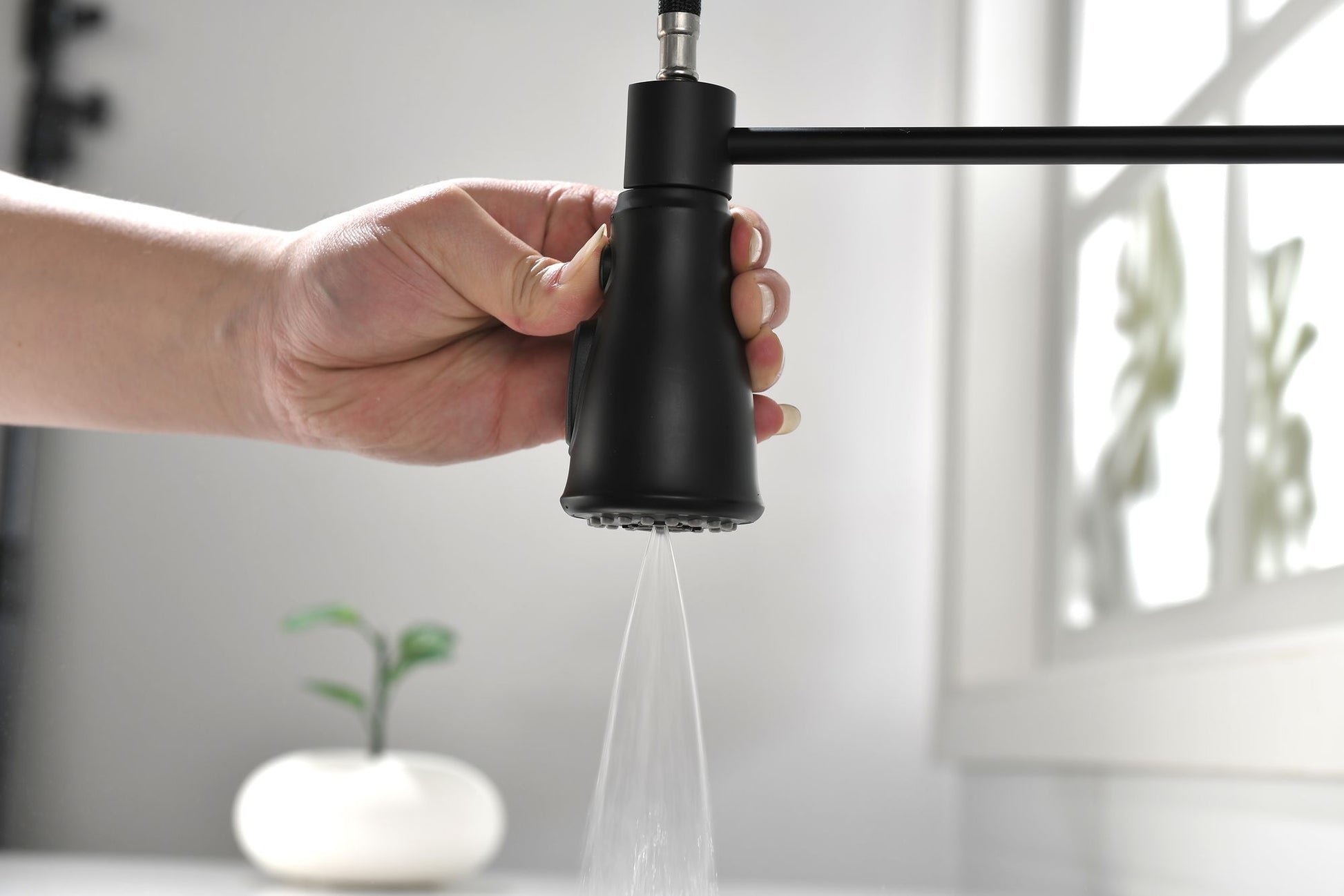 Touch Kitchen Faucet with Pull Down Sprayer - Discount Msrp 