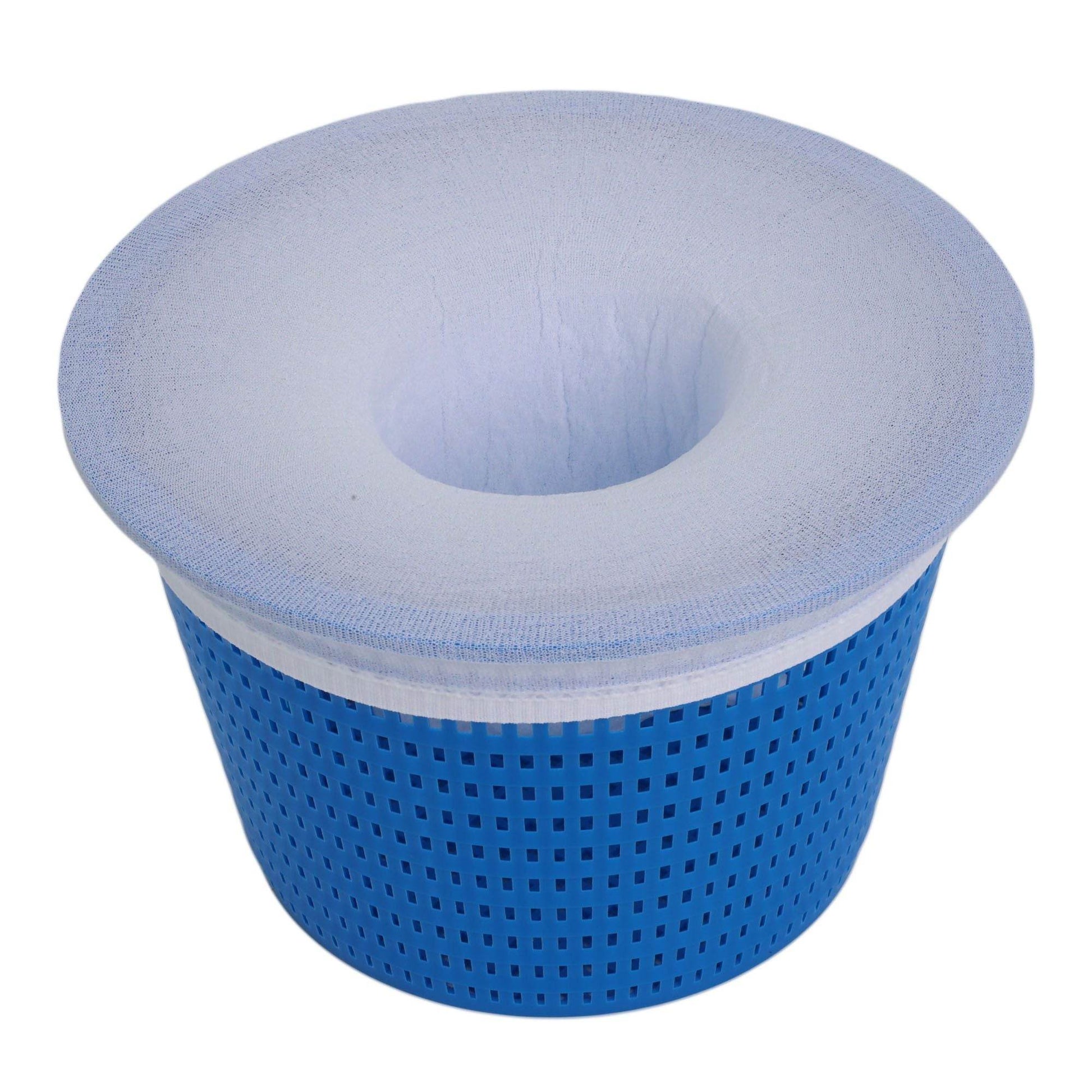10 Pack Pool Skimmer Socks Durable Nylon Mesh for Above Ground Pools Prevents Debris Clogging Filters - Discount Msrp 