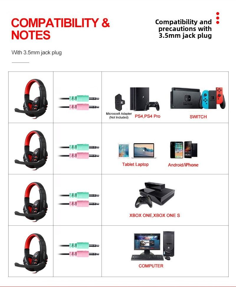 Wired four-piece set set of keyboard and mouse headset mouse pad keyboard set gaming game computer keyboard - Discount Msrp 