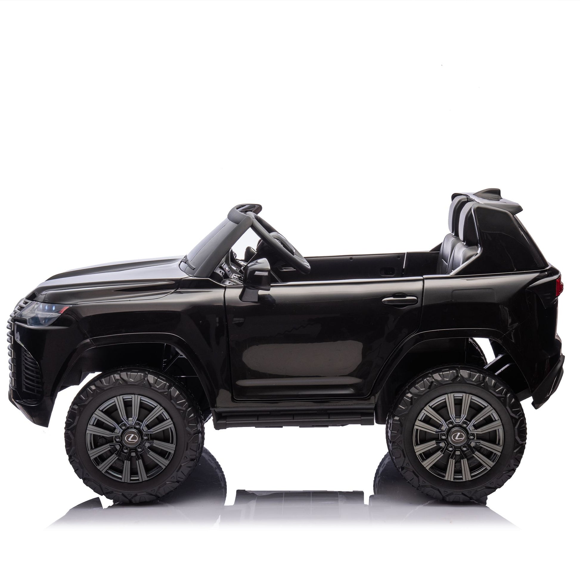Licensed LEXUS LX600 24V Two-seater XXL Kids Ride On Car W/Parents Control,Seat width 20 inches,2WD,Four-wheel suspension,Bluetooth,MP3,Music,Power display,Speeds 1.86-3.11MPH For Kids. - Discount Msrp 