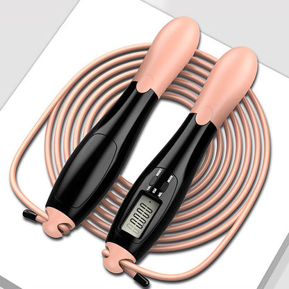 1pc Gym Fitness Smart Jump Rope With LCD Screen Counting Speed Skipping 2.8 M / 9.18ft - Discount Msrp 
