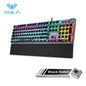 Gaming Mechanical Keyboard Retro Square Glowing Keycaps Backlit USB Wired 104 Anti-ghosting Gaming Keyboard for PC laptop - Discount Msrp 