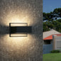 Inowel Wall Sconce LED Integrated Porch Light Modern Waterproof IP54 Wall Lamps Outdoor Up/Down Skeleton Light 17505 - Discount Msrp 