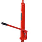 Hydraulic Long Ram Jack with Single Piston Pump and Clevis Base (Fits: Garage/Shop Cranes, Engine Hoists, and More): 8 Ton (16,000 lb) Capacity, Red - Discount Msrp 