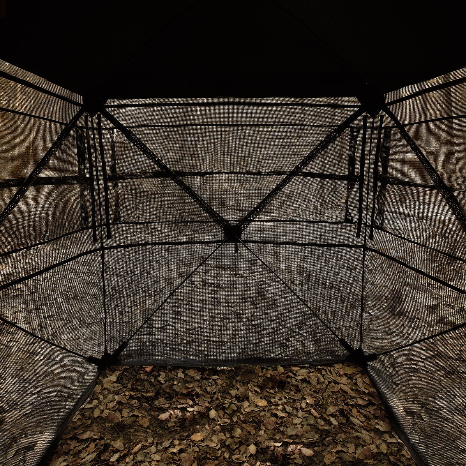 VEVOR Hunting Blind, 270° See Through Ground Blind, 2-3 Person Pop Up Deer Blind for Hunting with Carrying Bag, Portable Resilient Hunting Tent, One-Way See-Through Mesh for Turkey and Deer Hunting - Discount Msrp 