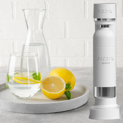 FIZZIT™ Spärklï Carbonated Water Soda Maker with Stainless Steel Bottle – Eco-Friendly, Dishwasher Bottles - Sparkling Water Maker - Discount Msrp 