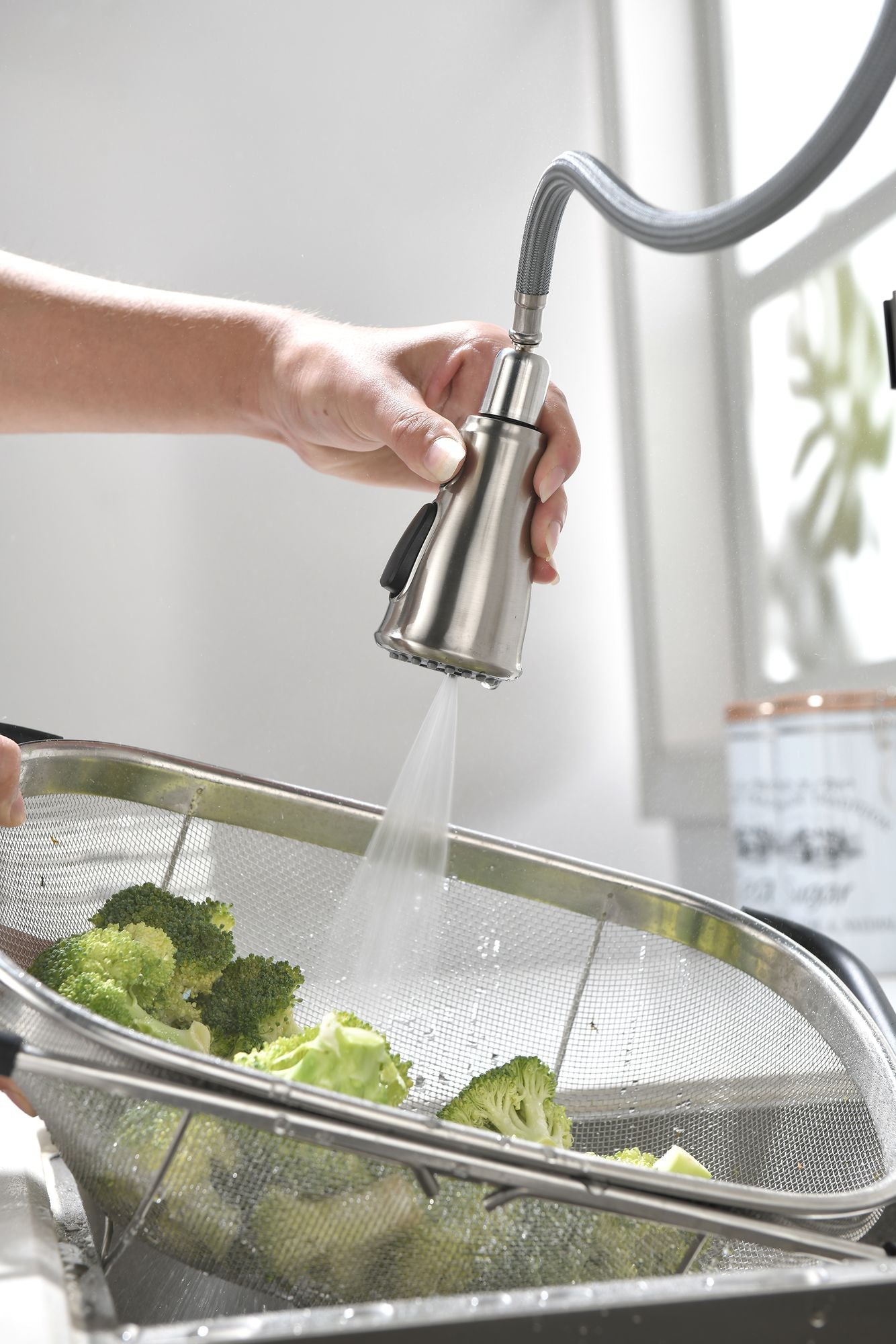 Touch Kitchen Faucet with Pull Down Sprayer - Discount Msrp 