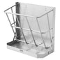 VEVOR Wall Mounted Goat Hay Feeder 2 in 1 Hay and Grain Feeder 21 Gallons - Discount Msrp 