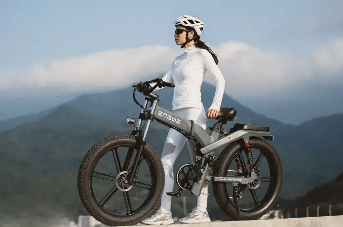 ENGWE EP-2PRO 48V13Ah 45km/h 20 Inch Fat Tire 750W Mountain Electric Bicycle - Discount Msrp 