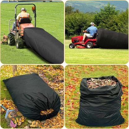 Lawn Tractor Leaf Bag 54 Cubic Feet Standard Garden Waste Collection Bag with 112in Opening - Discount Msrp 