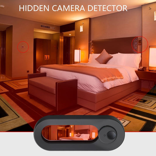 Camera Detector; Rechargeable Secret Camera Detectors; Camera Finder With Infrared Detector And 11 Super Bright LED Lights; Camera Detector For Office; Home; Travel - Discount Msrp 