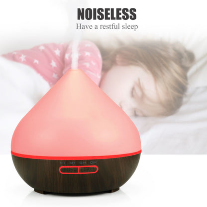 1pc Essential Oil Diffuser; Essential Oil Aromatherapy Diffuser Cool Mist Humidifier With 7 Color Lights For Home Office - Discount Msrp 