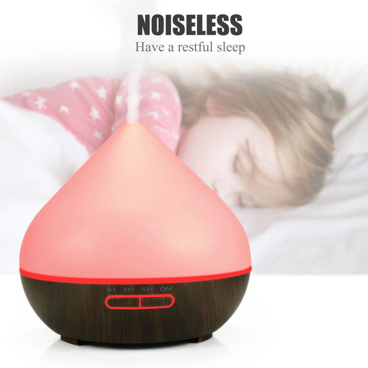 1pc Essential Oil Diffuser; Essential Oil Aromatherapy Diffuser Cool Mist Humidifier With 7 Color Lights For Home Office - Discount Msrp 