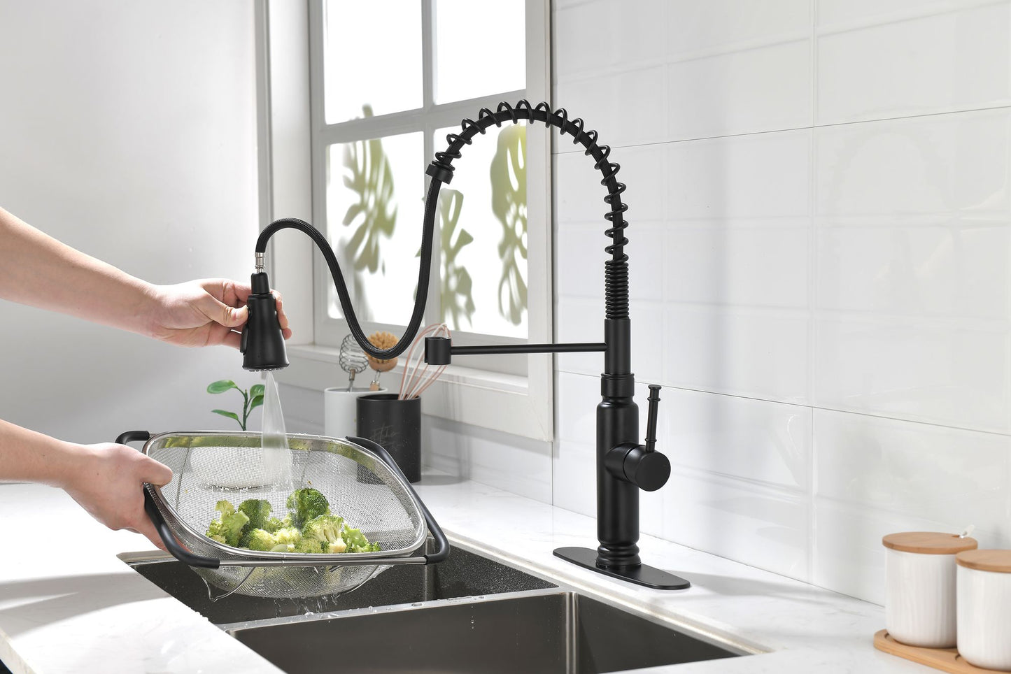 Touch Kitchen Faucet with Pull Down Sprayer - Discount Msrp 