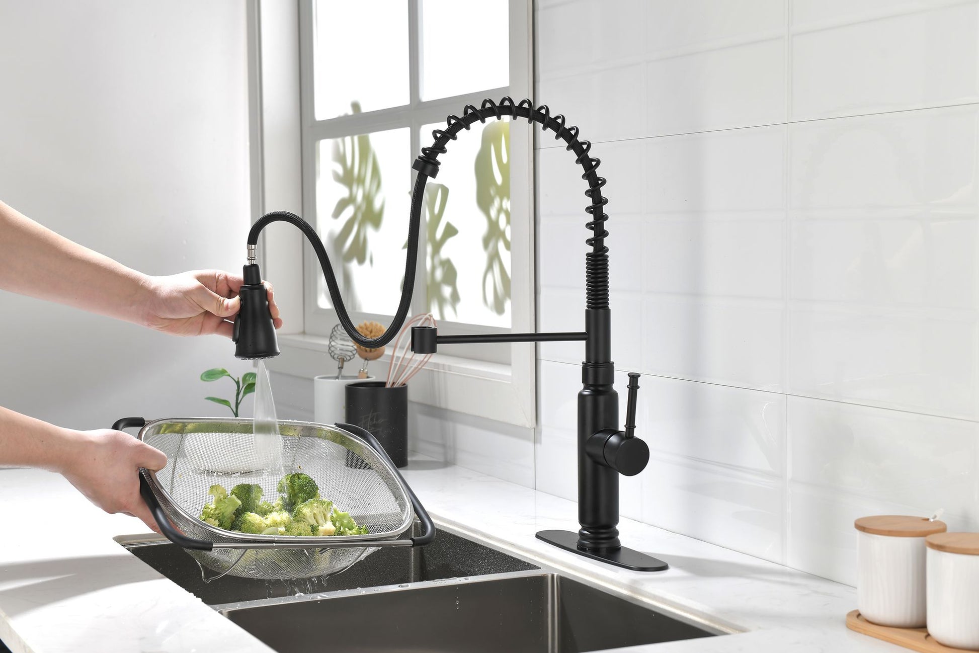 Touch Kitchen Faucet with Pull Down Sprayer - Discount Msrp 